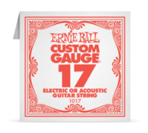 Ernie Ball Plain Steel 017 különálló elektromos - akusztikus gitárhúr
