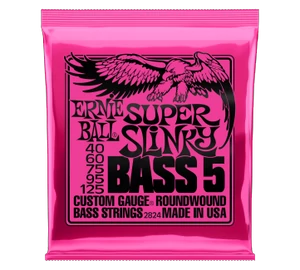 Ernie Ball 2824 Super Slinky 040-125 basszusgitár húr szett