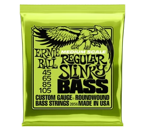 Ernie Ball 2856 Regular Medium Slinky 045-105 basszusgitár húr  szett