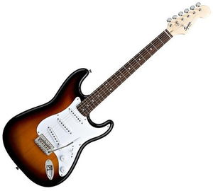 Fender Squier Bullet Stratocaster Tremolo IL Brown Sunburst