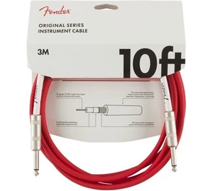 Fender Original Series Instrument Cable 3 m Fiesta Red 3m