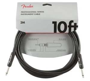 Fender Professional Series Fekete Egyenes - Egyenes 3m