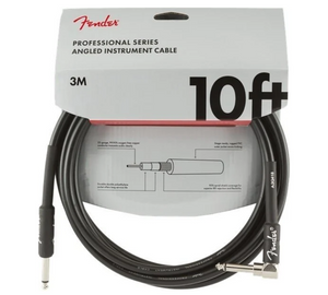 Fender Professional Series Fekete Egyenes - Pipa 3m