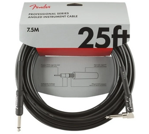 Fender Professional Series Fekete Egyenes - Pipa 7,5m