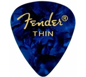 Fender 351 Shape Premium Pick Blue Moto pengető Thin
