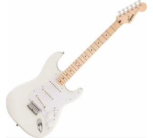 Fender Squier Sonic Stratocaster HT MN Arctic White elektromos gitár