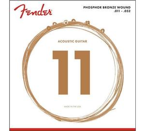 Fender Phosphor Bronze Custom Light 11-50 akusztikus gitárhúr