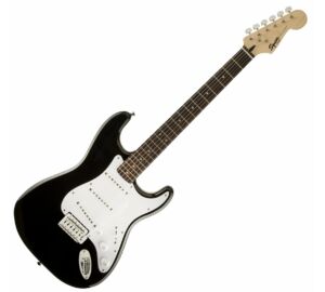 Fender Squier Bullet Stratocaster Tremolo IL Fekete