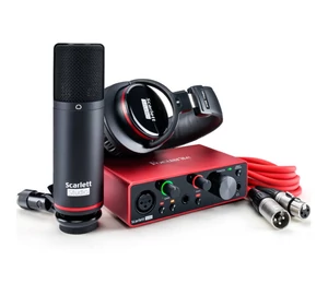 Focusrite Scarlett Solo Studio 3rd Gen USB hangkártya szett