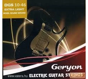 Geryon DGS 9/42 Extra Light 009-042 Nickel Round Wound elektromos gitárhúr szett