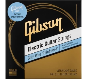 Gibson Brite Wire Reinforced Extra Light 009-042elektromos gitárhúr szett