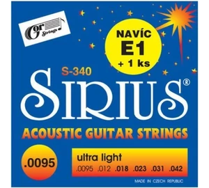 Gor Sirius S-340 Ultra Light 0095-042 akusztikus húr szett