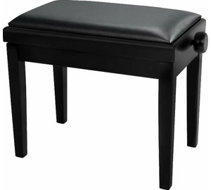 Grand HY-PJ023 BLK-MT állítható magasság 47,5-56,5 cm Black Matte Vinyl fekete felületű zongorapad