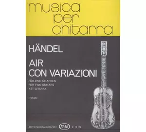 Händel, Georg Friedrich Air con variazioni