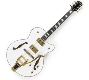 Harley Benton BigTone Trem White Jazz gitár