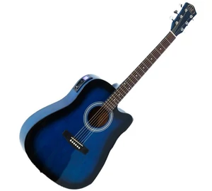 GMC-29HCE Elektro-akusztikus gitár cutaway, blueburst