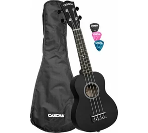 Cascha HH3960 BK szoprán ukulele