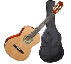 Jose Ferrer 4/4 natur klasszikus gitár tokkal