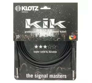 Klotz KIK6.0PPSW 6,3 Jack- 6,3 Jack gitár és jelkábel 6 m