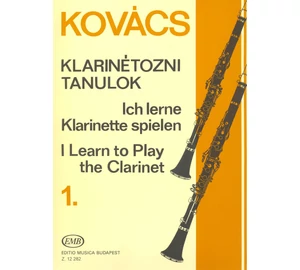 Kovács Béla  Klarinétozni tanulok 1 (régi borítóval)