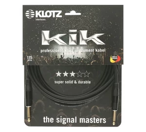 Klotz KIKG6.0PP1 gitár és jelkábel, 6 m