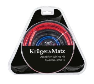 Krüger&Matz KM0010 Autóhifi kábel szett 