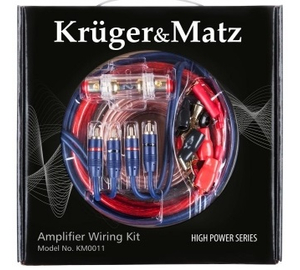 Krüger&Matz KM0011 Autóhifi kábel szett 