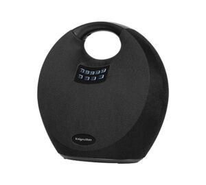 Krüger&Matz KM0562 fekete színű 36W Spiral Bluetooth hangszóró távirányítóval