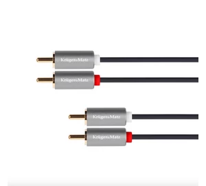 Krüger&Matz KM1212 Krüger&Matz 2RCA - 2RCA kábel, 5m
