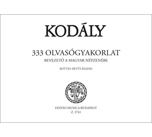 Kodály Zoltán  333 olvasógyakorlat
