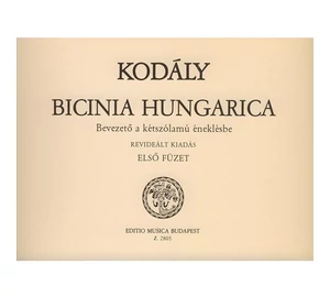 Kodály  Bicinia Hungarica 1