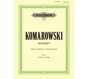 Komarowski Anatoli: Konzert Nr. 2 A-Dur zongorakivonat