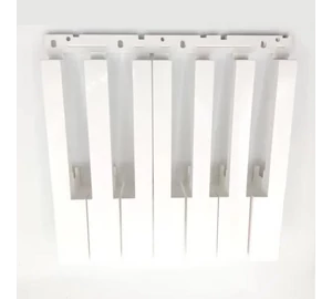 Korg (PA300, PA500, PA600, PA700 Microx R3 X50-hez) Fehér Billentyűzet alkatrész