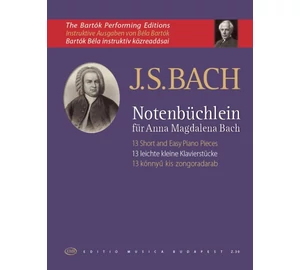 J.S.Bach 13 könnyű kis zongoradarab