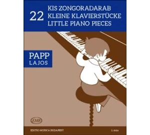 Papp Lajos 22 kis zongoradarab