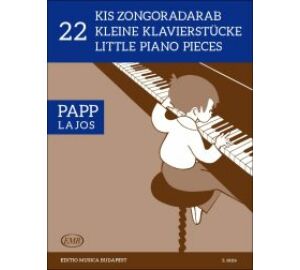 Papp Lajos 22 kis zongoradarab
