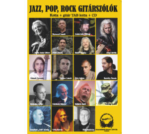 Jazz,Pop,Rock gitárszólók + CD