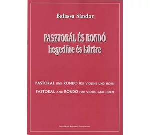 Balassa Sándor Pasztorál és rondó