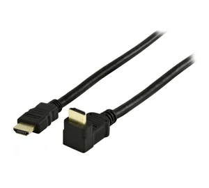 Kábel KPO3708A-1,5 HDMI - HDMI kábel 1.4 (90fokos pipa csatlakozóval) 1,5m