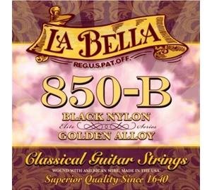 La Bella Elite 850B Regular Black klasszikus gitárhúr szett