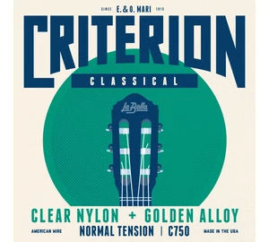 La Bella Criterion C750 Normal Tension 028-042 klasszikus gitárhúr szett