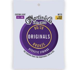 Martin M175 Bronze Custom Light 011-052 akusztikus gitárhúr