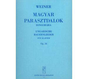 Weiner Leó Magyar parasztdalok 5.sorozat Op. 34
