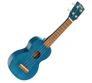 Mahalo MK1TBU Transparent Blue puhatokkal szoprán ukulele