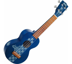 Mahalo MK1BA Transparent Blue puhatokkal szoprán ukulele