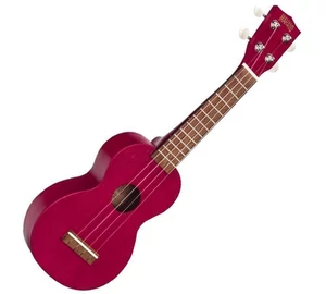 Mahalo MK1 TRD Szoprán ukulele Transparent Red