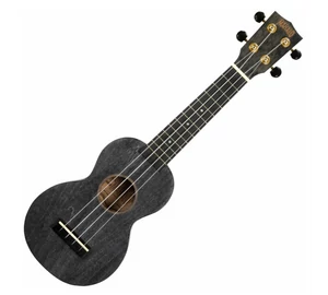 Mahalo MS1TBK Transparent Black Szoprán ukulele tokkal