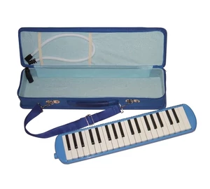 Melodica, melodihorn MH-01 "F-F"- 3 oktáv fújócsővel  kemény, szövet tokban