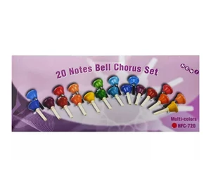 Maxtone BLA20CR 20db-os színes kromatikus harangsor