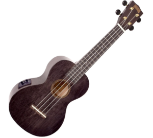 Mahalo MH2-VT-TBK Elektromos Transparent tokkal Black koncert ukulele
